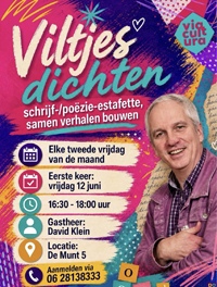 Door 
Viltjes dichten